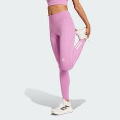 Rückansicht von adidas Own the Run Full-Length Leggings Leggings Damen Preloved Purple
