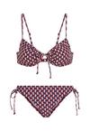 LSCN by Lascana B&uuml;gel-Bikini Bikini Set Damen - bordeaux