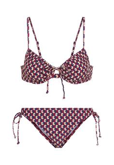 LSCN by Lascana Bügel-Bikini Bikini Set Damen bordeaux