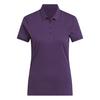 adidas Ultimate365 Tour Twistknit Poloshirt Funktionsshirt Damen - Aurora Plum