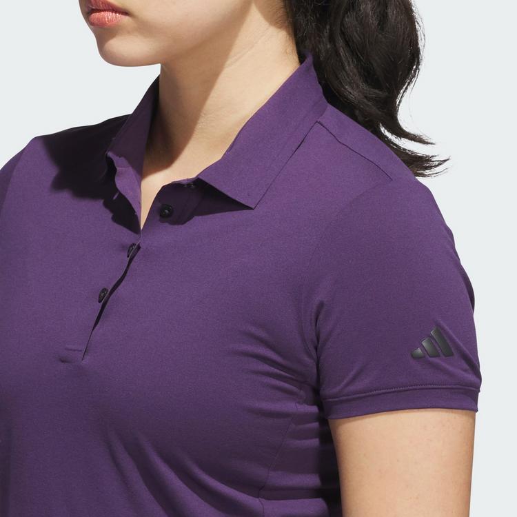 adidas adidas Ultimate365 Tour Twistknit Poloshirt Funktionsshirt Damen - Aurora Plum - 0 | SportScheck