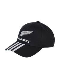 adidas All Blacks 3-Streifen Baseball Kappe Cap - All Black