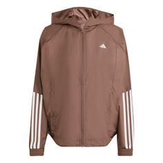 adidas WIND.RDY Hyperglam Windbreaker Trainingsjacke Damen Earth Strata / White