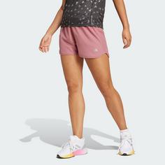 Rückansicht von adidas Run It Shorts Laufshorts Damen Preloved Crimson