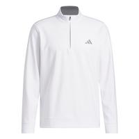 adidas Ultimate365 Classic Quarter-Zip Funktionssweatshirt Herren - White