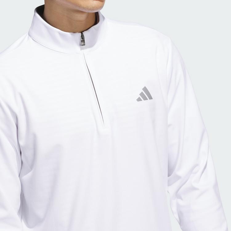 adidas adidas Ultimate365 Classic Quarter-Zip Funktionssweatshirt Herren - White - 0 | SportScheck