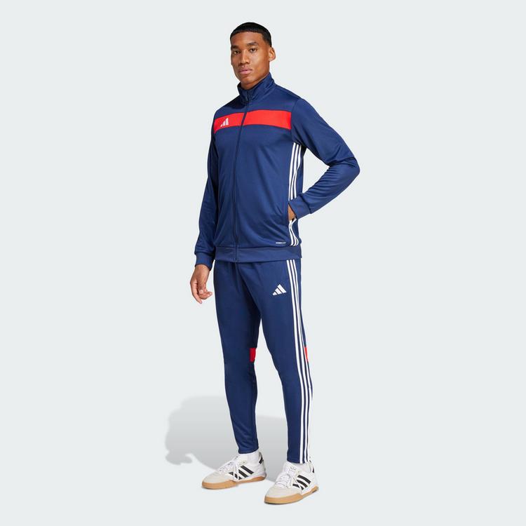 adidas adidas Tiro 25 Essentials Trainingsanzug Trainingsanzug Herren - Team Navy / Red - 0 | SportScheck