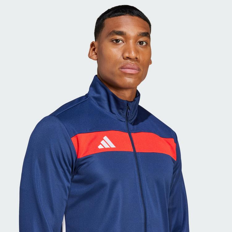 adidas adidas Tiro 25 Essentials Trainingsanzug Trainingsanzug Herren - Team Navy / Red - 0 | SportScheck