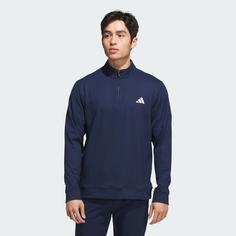 Rückansicht von adidas Ultimate365 Classic Quarter-Zip Funktionssweatshirt Herren Collegiate Navy