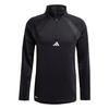 adidas Tech Apparel 1/4 Rei&szlig;verschluss Funktionssweatshirt Herren - Black / Carbon