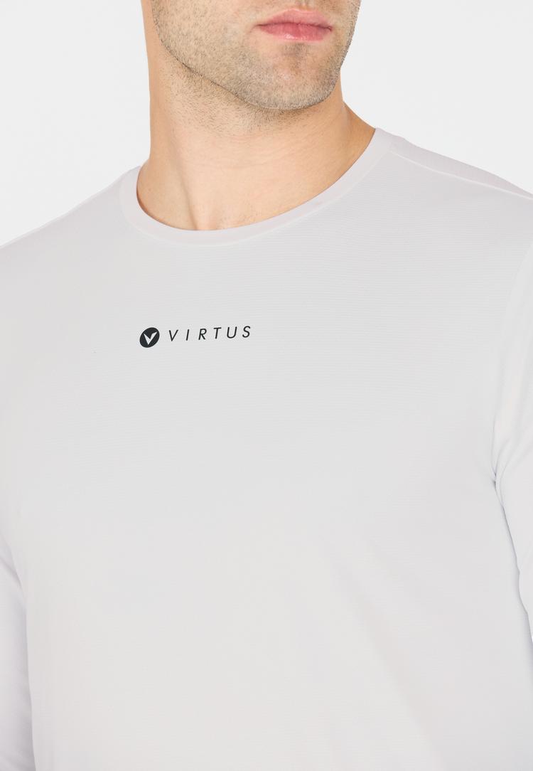 Virtus Virtus Roger Langarmshirt Herren - 1002 White - 0 | SportScheck