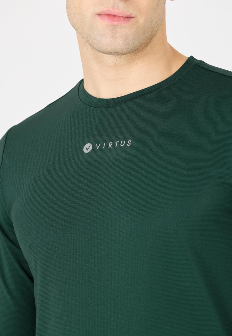 Virtus Virtus Roger Langarmshirt Herren - 3200 Sea Moss - 1 | SportScheck