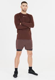 Rückansicht von Virtus Roger Langarmshirt Herren 4323 Puce