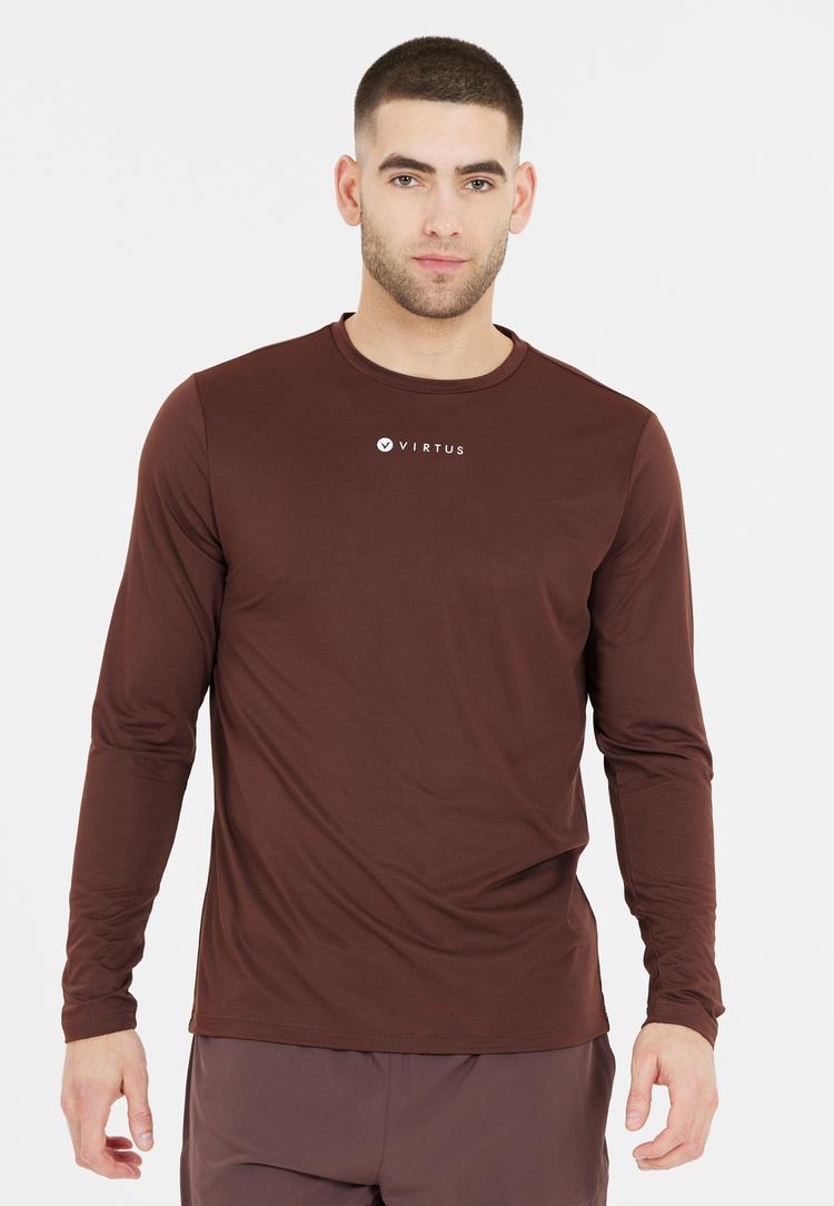 Virtus Virtus Roger Langarmshirt Herren - 4323 Puce - 1 | SportScheck