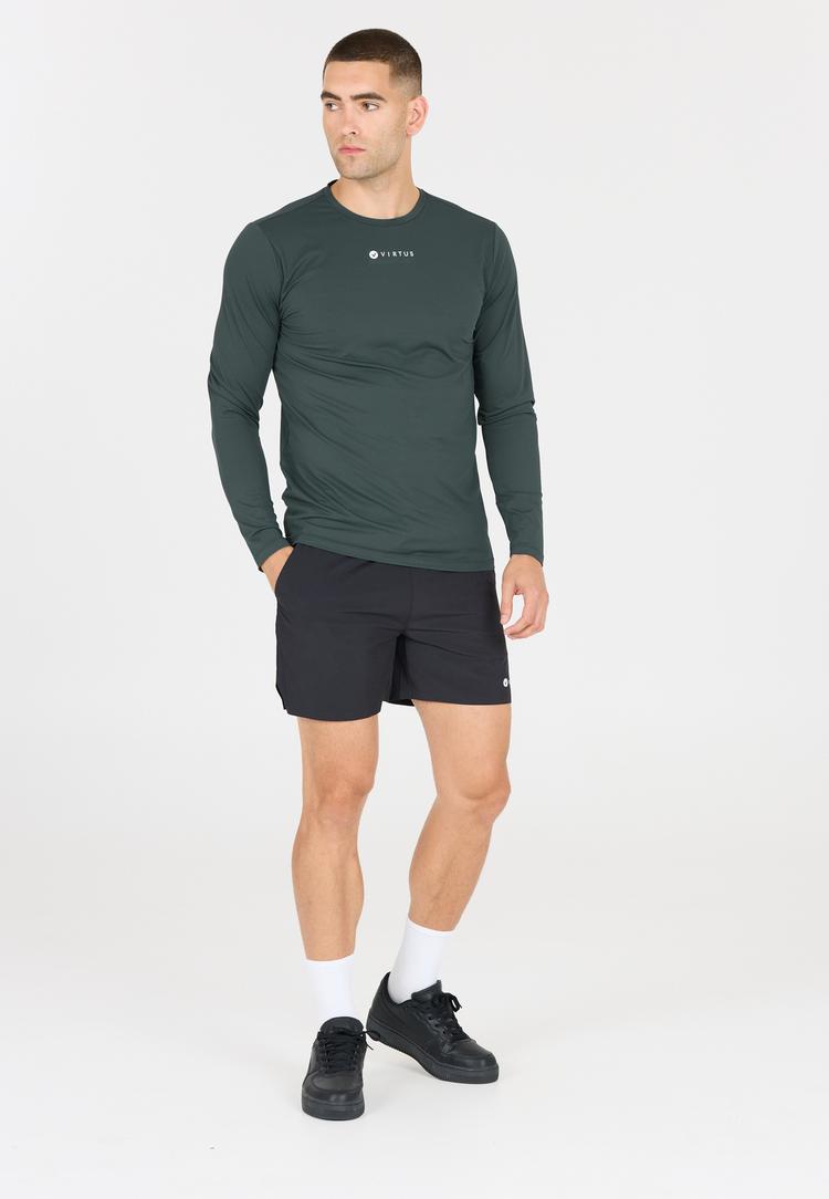 Virtus Virtus Roger Langarmshirt Herren - 3242 Dusty Forest - 1 | SportScheck