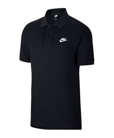 Nike Team Cotton Poloshirt Poloshirt Herren schwarz