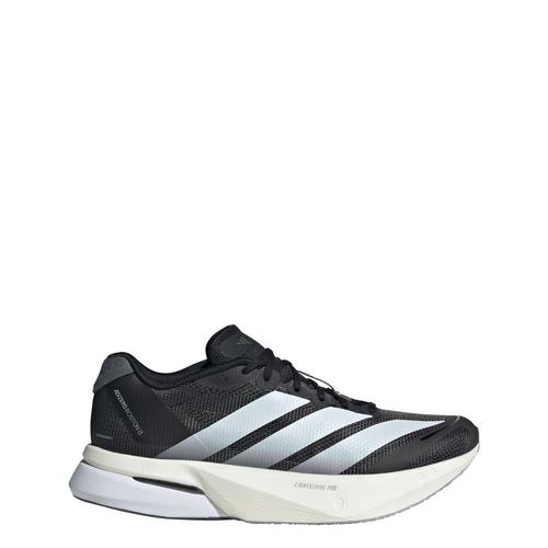 Rückansicht von adidas Adizero Boston 13 EQT Schuh Laufschuhe Damen Core Black / Cloud White / Grey Five