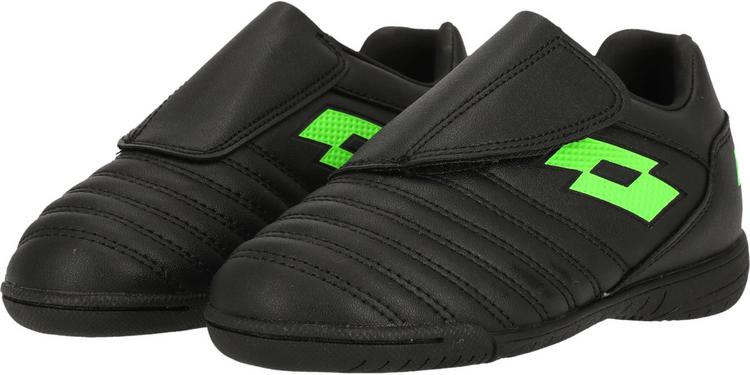 Lotto Lotto Milano 700 Fu&szlig;ballschuhe Kinder - 1NI - All Black/Spring Green - 1 | SportScheck