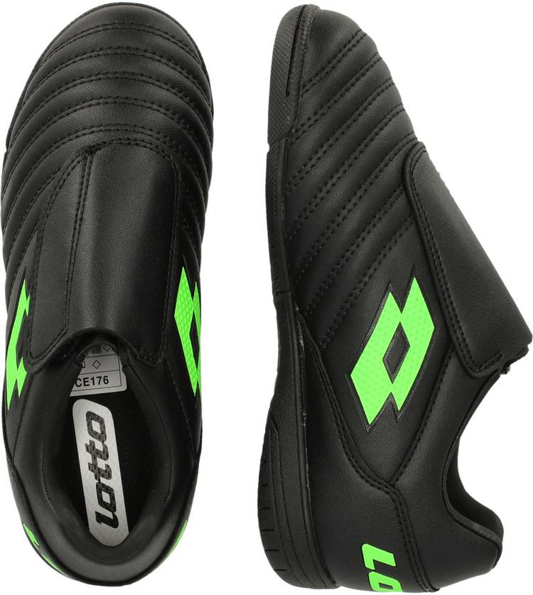 Lotto Lotto Milano 700 Fu&szlig;ballschuhe Kinder - 1NI - All Black/Spring Green - 2 | SportScheck