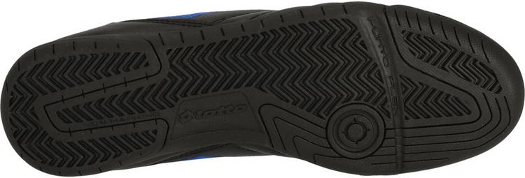 Lotto Lotto Milano 700 Fu&szlig;ballschuhe - 2CA All Black/Pacific Blue - 4 | SportScheck