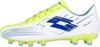Lotto Solista 700 VIII FG Fu&szlig;ballschuhe Herren - BPB All White/Surf The Web/Sunny Lime