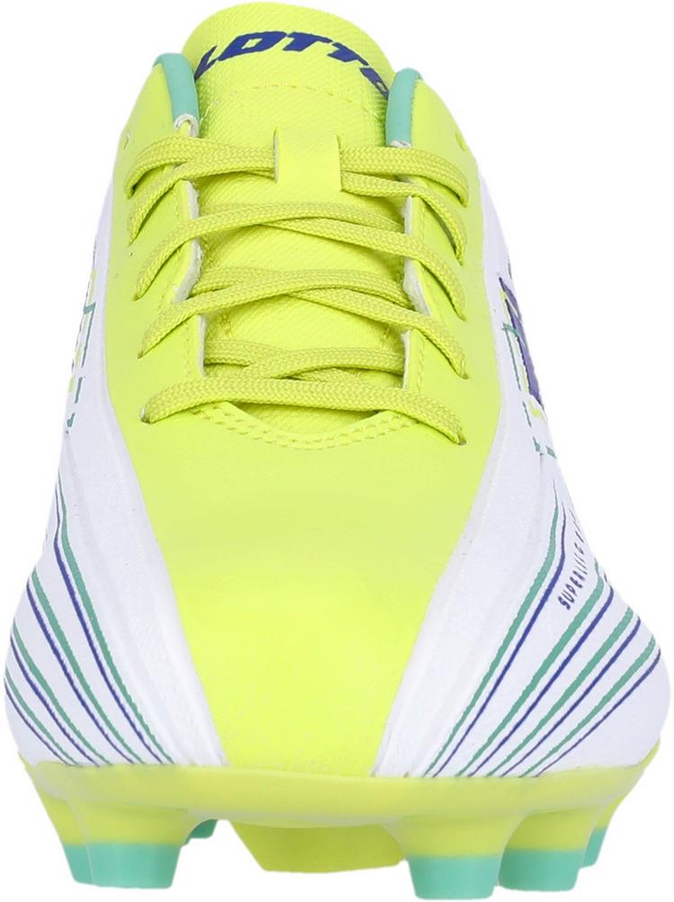 Lotto Lotto Solista 700 VIII FG Fu&szlig;ballschuhe Herren - BPB All White/Surf The Web/Sunny Lime - 5 | SportScheck