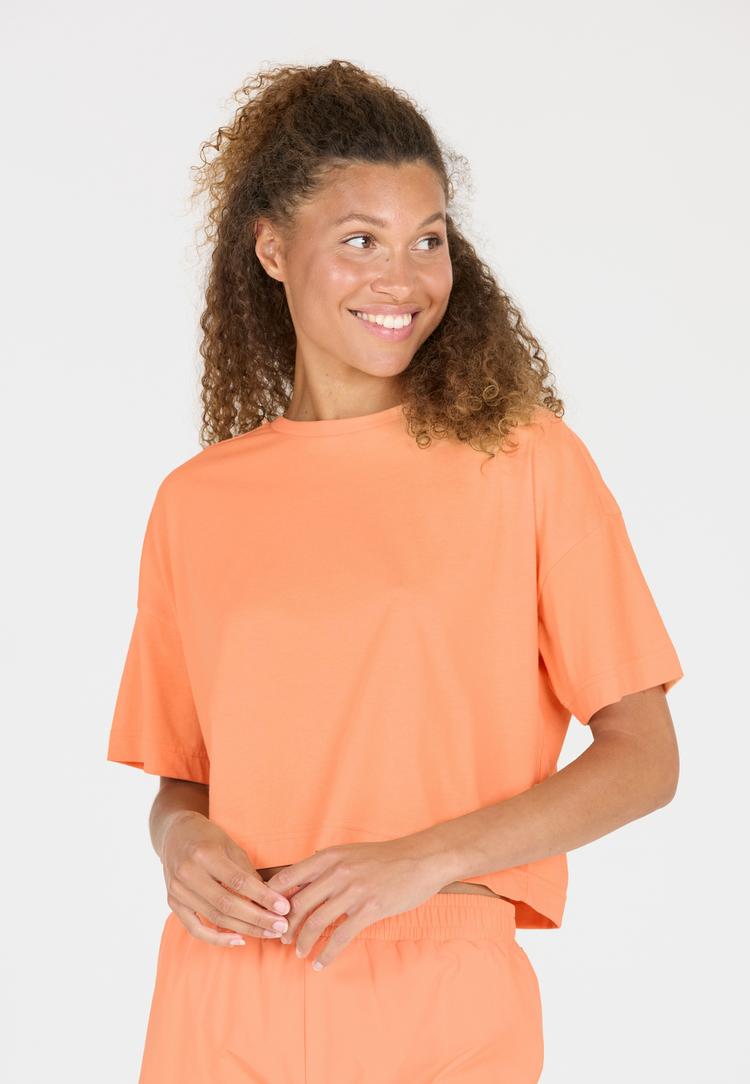 Athlecia Athlecia Reynolds Funktionsshirt Damen - 5278 Peach Cobbler - 2 | SportScheck
