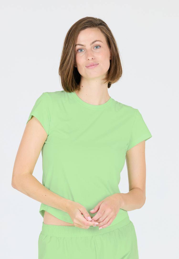 Athlecia Athlecia Doja Funktionsshirt Damen - 3170 Green Ash - 1 | SportScheck