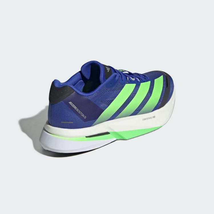 adidas adidas Adizero Boston 13 EQT Schuh Laufschuhe Herren - Lucid Blue / Lime Burst / Core Black - 4 | SportScheck