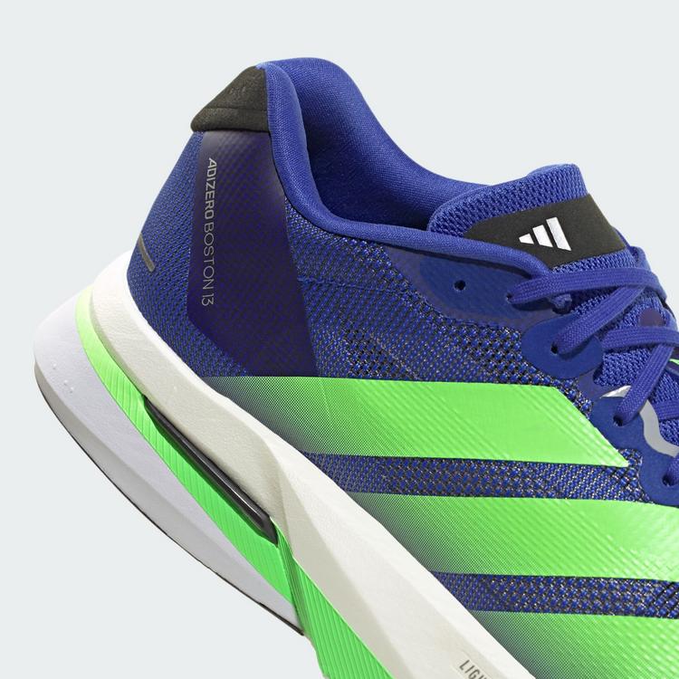 adidas adidas Adizero Boston 13 EQT Schuh Laufschuhe Herren - Lucid Blue / Lime Burst / Core Black - 6 | SportScheck