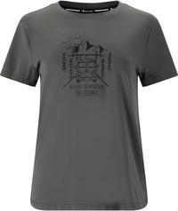 Whistler Tergo Printshirt Damen - 1051 Asphalt