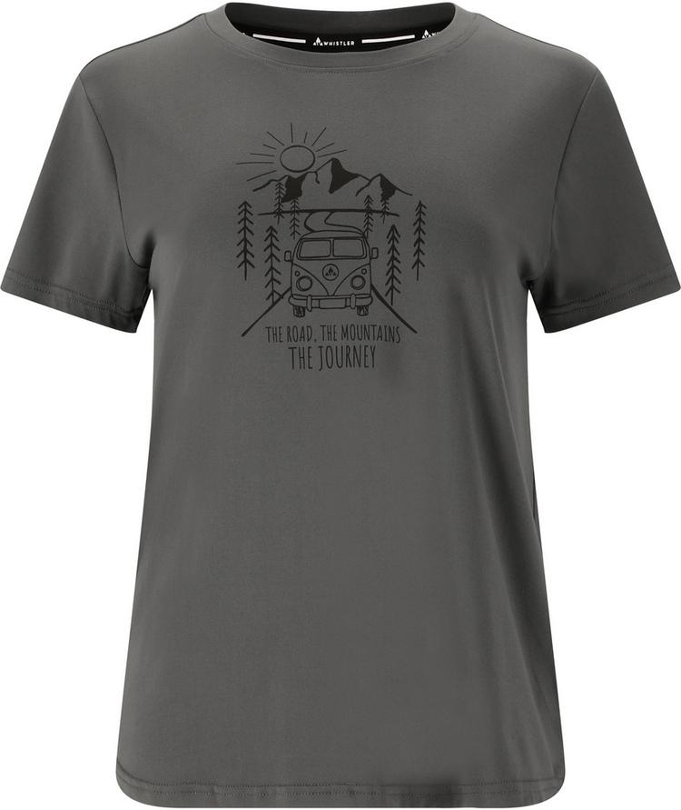 Whistler Whistler Tergo Printshirt Damen - 1051 Asphalt - 0 | SportScheck