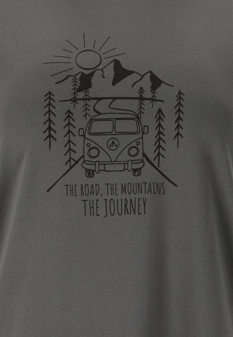 Whistler Whistler Tergo Printshirt Damen - 1051 Asphalt - 0 | SportScheck