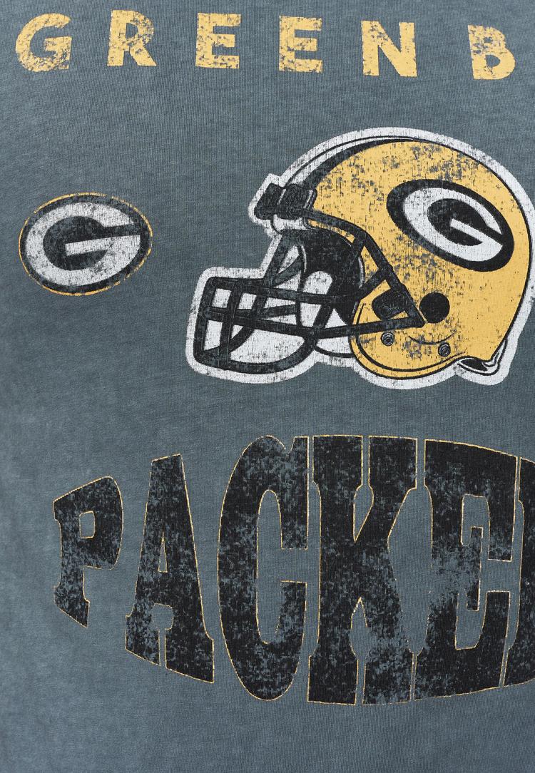 Re:Covered Re:Covered NFL Green Bay Packers Printshirt Herren - Charcoal - 0 | SportScheck