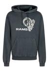 Re:Covered NFL RAMS MONOCHROME HOODED Hoodie - Black
