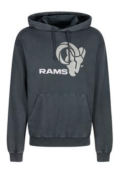 Re:Covered NFL RAMS MONOCHROME HOODED Hoodie Herren Black