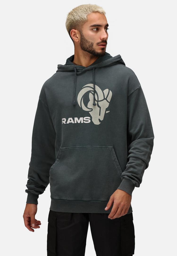 Re:Covered Re:Covered NFL RAMS MONOCHROME HOODED Hoodie - Black - 0 | SportScheck