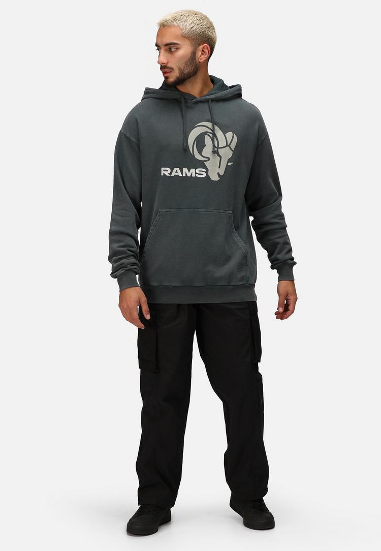 Re:Covered Re:Covered NFL RAMS MONOCHROME HOODED Hoodie - Black - 1 | SportScheck