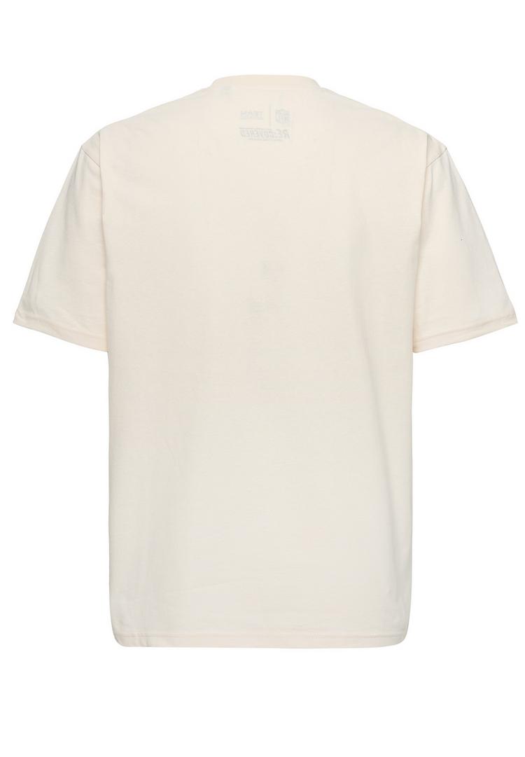 Re:Covered Re:Covered NFL Saints Helmet Relaxed Printshirt - Ecru - 0 | SportScheck