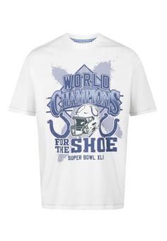 Re:Covered NFL Colts World Champs Printshirt Herren Ecru