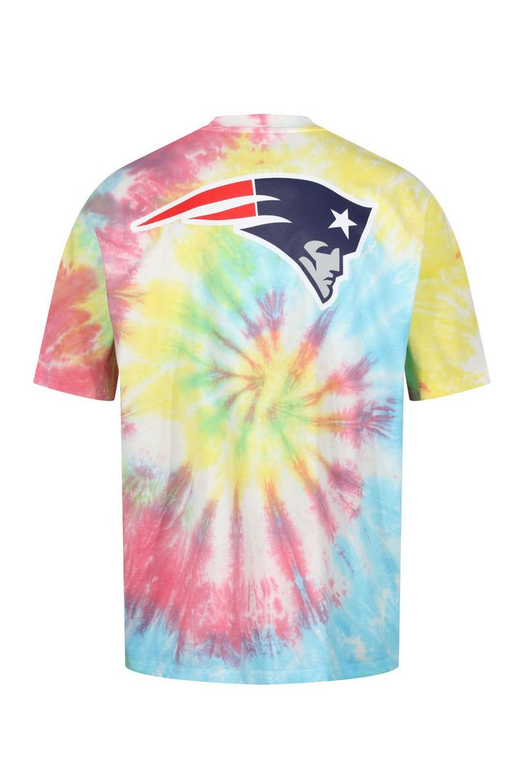 Re:Covered Re:Covered NFL Patriots Mark Printshirt Herren - Rainbow Tie Dye - 0 | SportScheck