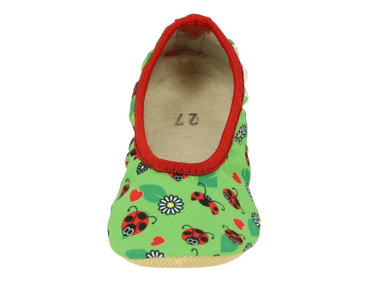 LICO LICO Gymnastikschuh Gymnastikschuhe M&auml;dchen - gr&uuml;n/rot - 0 | SportScheck