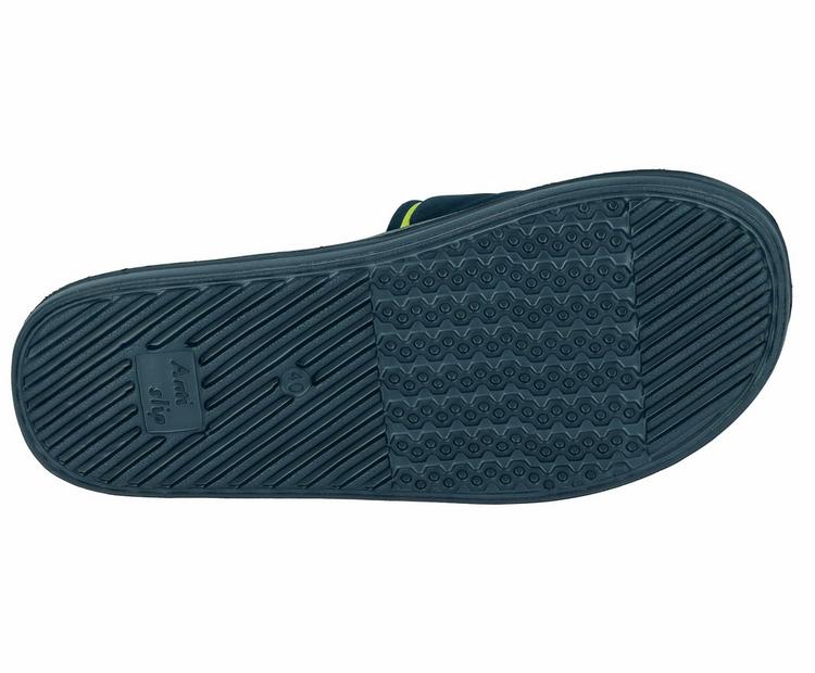 LICO LICO Badesandale Badelatschen Herren - marine/lemon - 2 | SportScheck