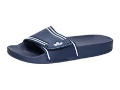 LICO Badepantolette Badelatschen Herren marine/weiss