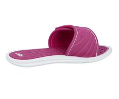 Rückansicht von LICO Badesandale Badelatschen Damen pink/weiss