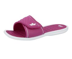 LICO Badesandale Badelatschen Damen pink/weiss