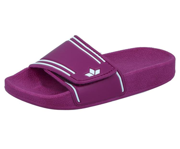 LICO LICO Badepantolette Badelatschen M&auml;dchen - pink/weiss - 0 | SportScheck