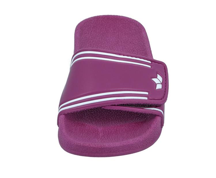LICO LICO Badepantolette Badelatschen M&auml;dchen - pink/weiss - 0 | SportScheck