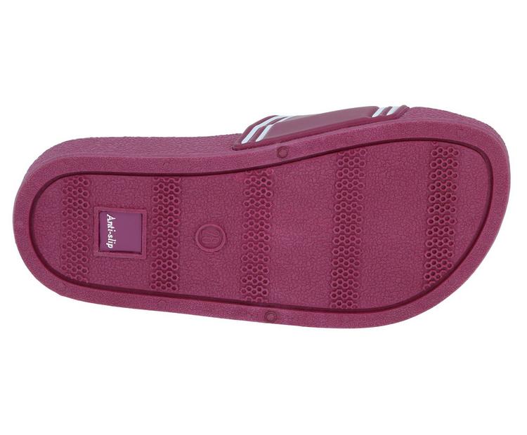 LICO LICO Badepantolette Badelatschen M&auml;dchen - pink/weiss - 2 | SportScheck