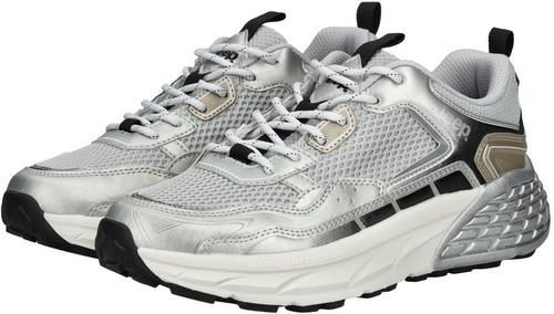 Rückansicht von JEEP Sneaker Sneaker Damen Silber